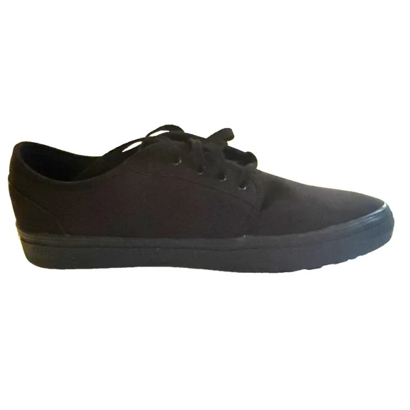 Shoes For Crews Merlin Canvas Work Sneakers Non-Slip Black Men’s 12 / Women's 13 - Picture 5 of 9